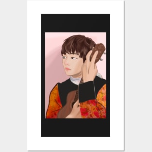 Kim Taehyung V Ukulele BTS Posters and Art